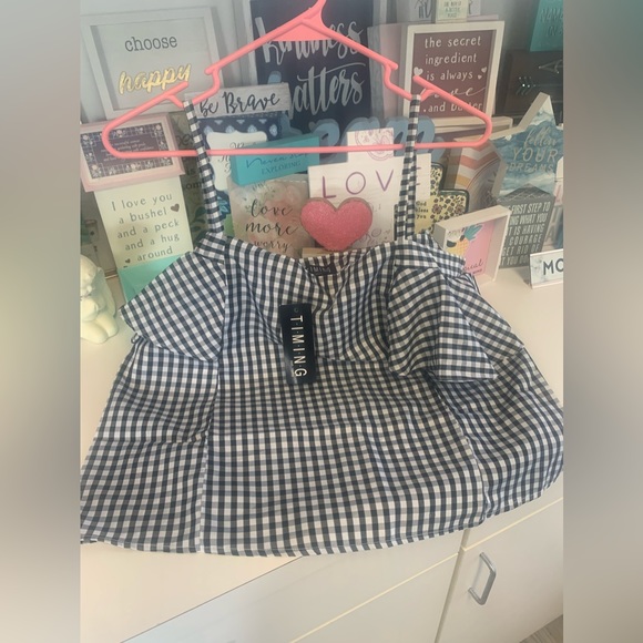 - 5 for $25- NWT Size Large Cold Shoulder Top by TIMING - Picture 2 of 13